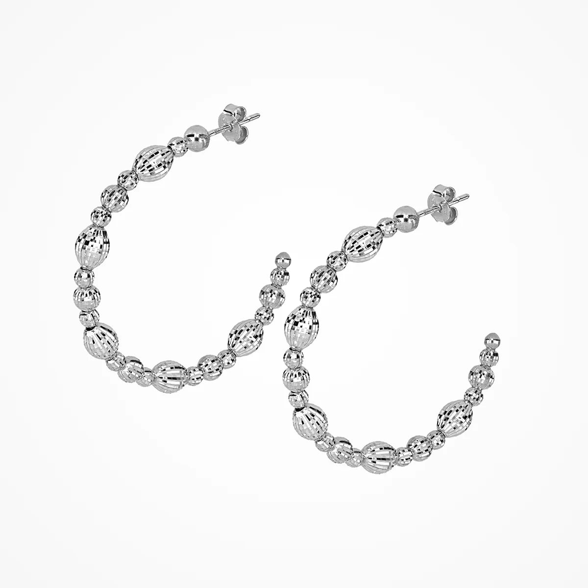 ORECCHINI HOOPS CRYSTAL BLOOM 04