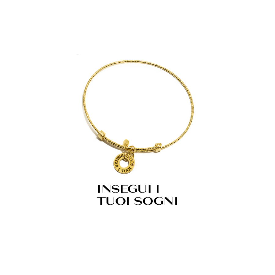 BRACCIALE BOCAROL CON PENDAGLIO DEDICA