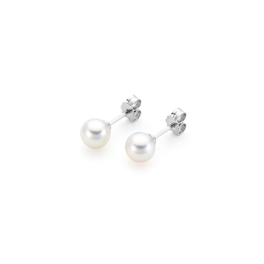 ORECCHINI A LOBO CON PERLE DI MARE AKOYA