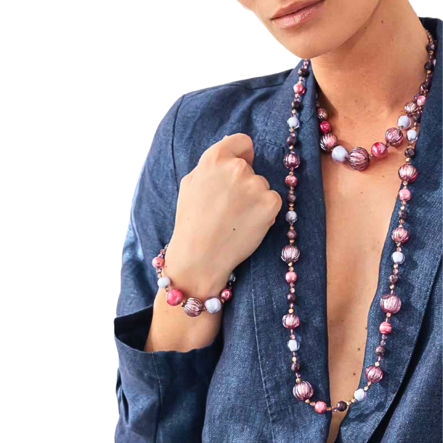 COLLANA GIROCOLLO GEA AMETISTA MURRINAMURANO GM0272002
