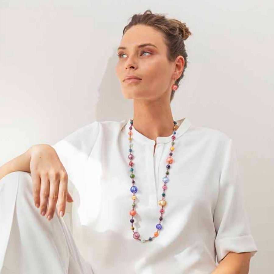 COLLANA LUNGA GEA MULTICOLOR GM0271014