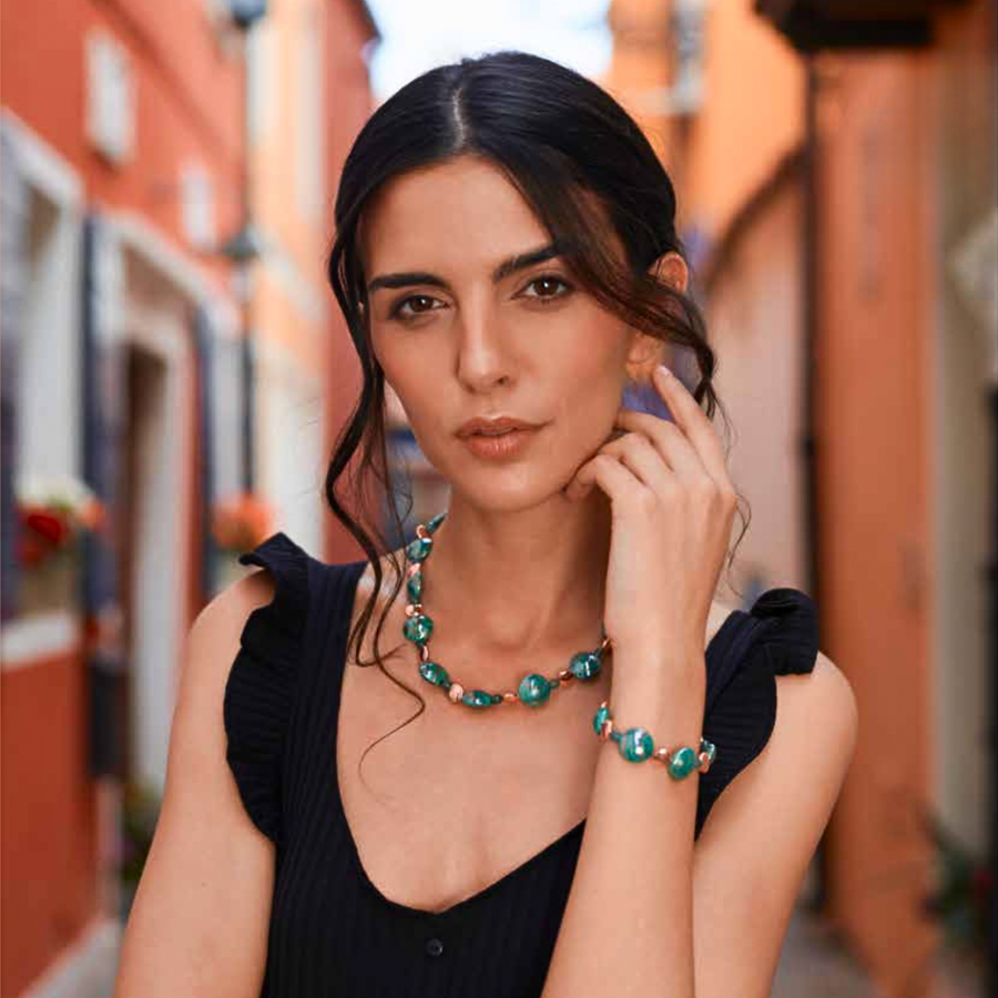 BRACCIALE VENUS PETROLIO MURRINAMURANO GM0210009