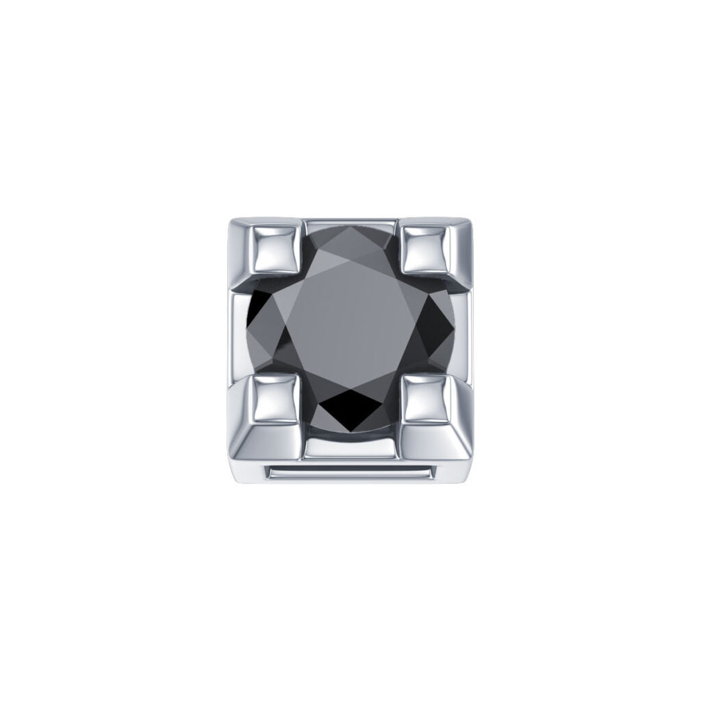 ELEMENTO GRIFFE 0,02 CT IN ORO E DIAMANTE BLK