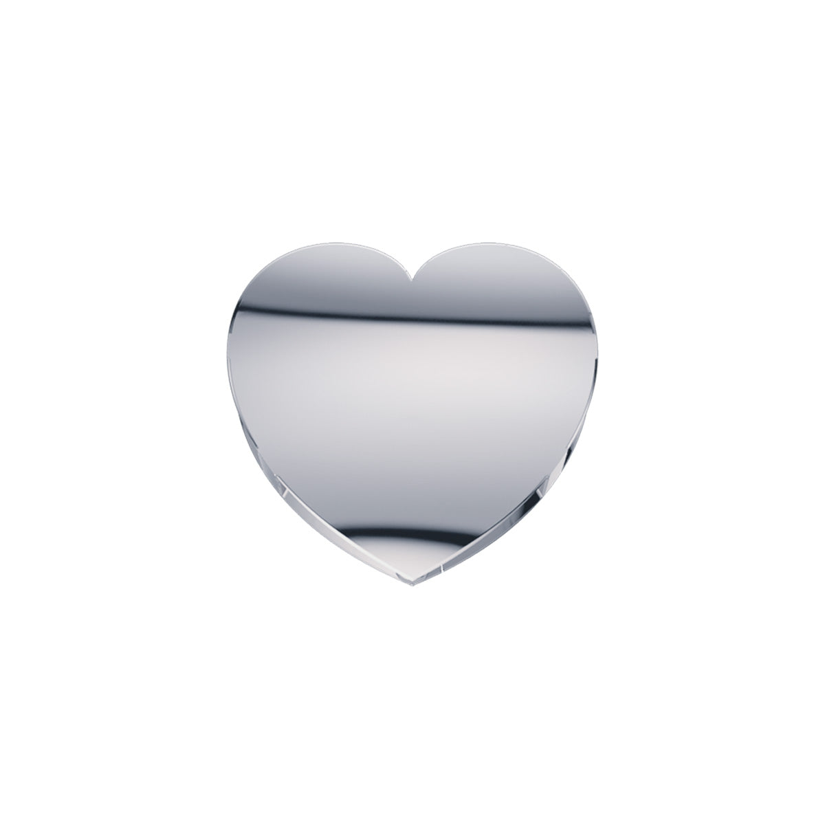 ELEMENTO CUORE GRANDE IN ORO BIANCO