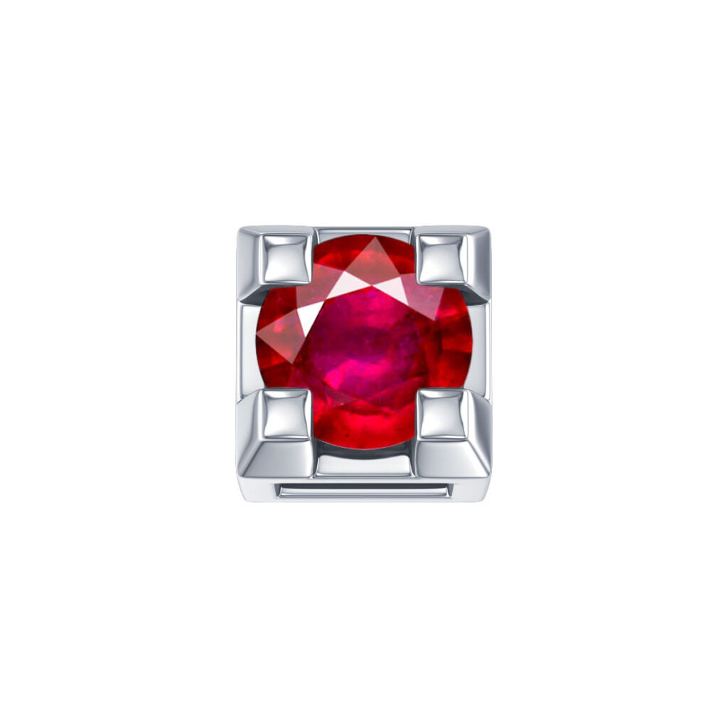 ELEMENTO GRIFFE 0,02 CT IN ORO E PIETRE PREZIOSE