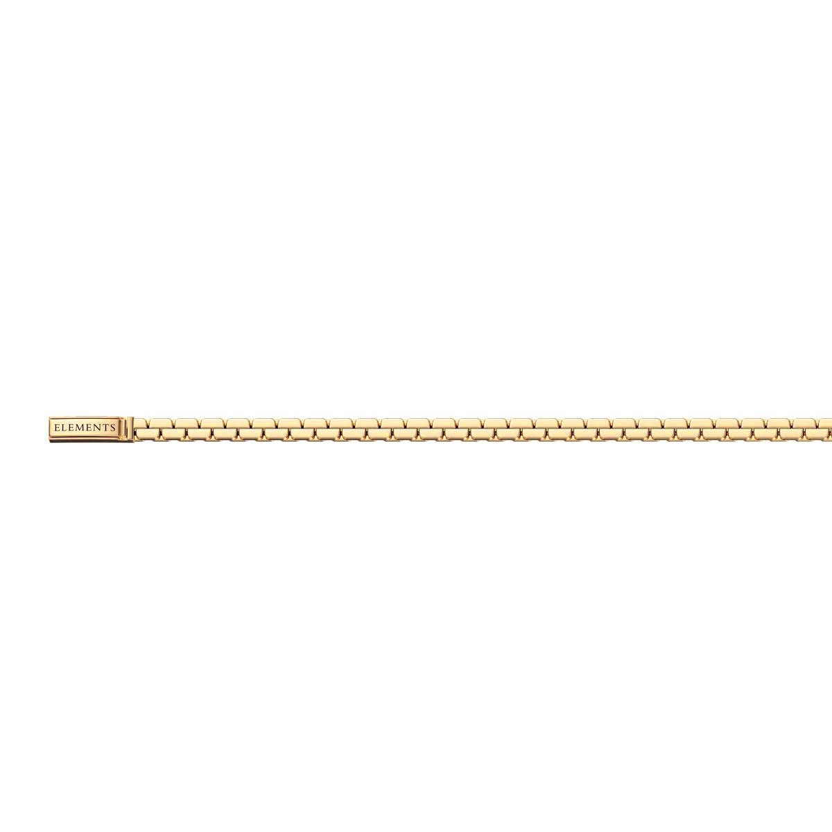 BRACCIALE BASE MORBIDO IN ARGENTO GIALLO