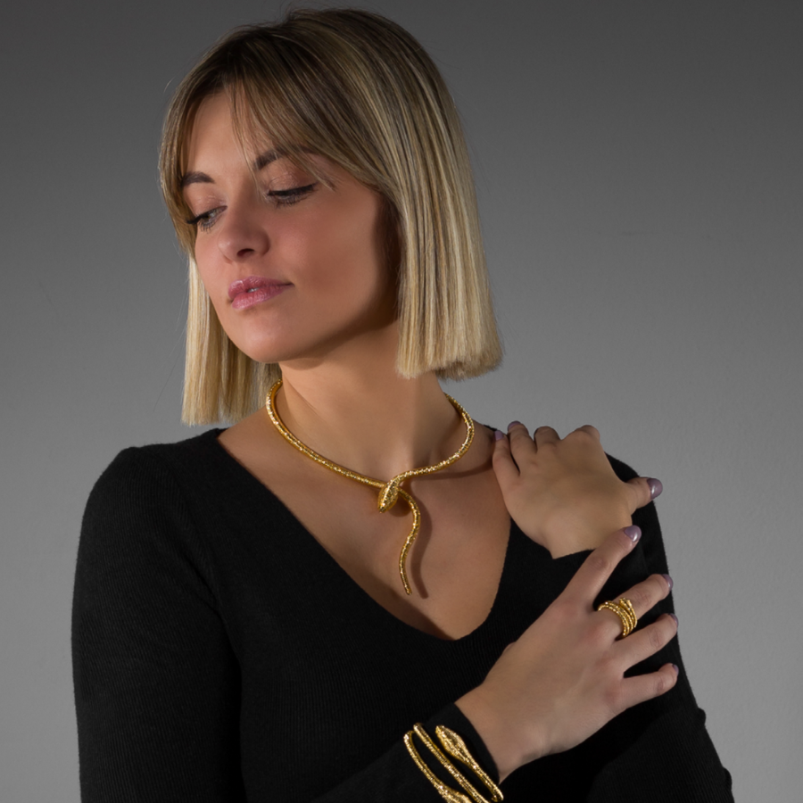 COLLANA SNAKE BOCAROL A5750CL