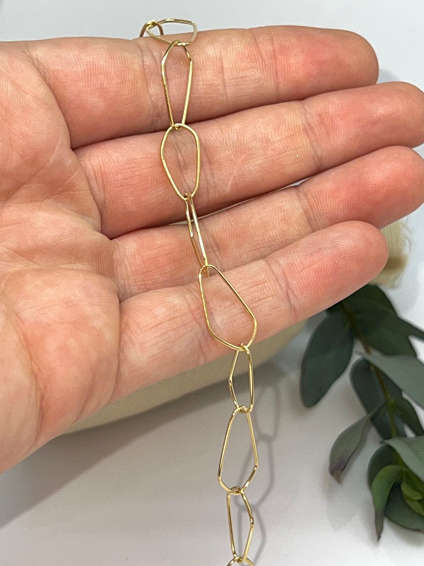BRACCIALE A CATENA IN ORO GIALLO