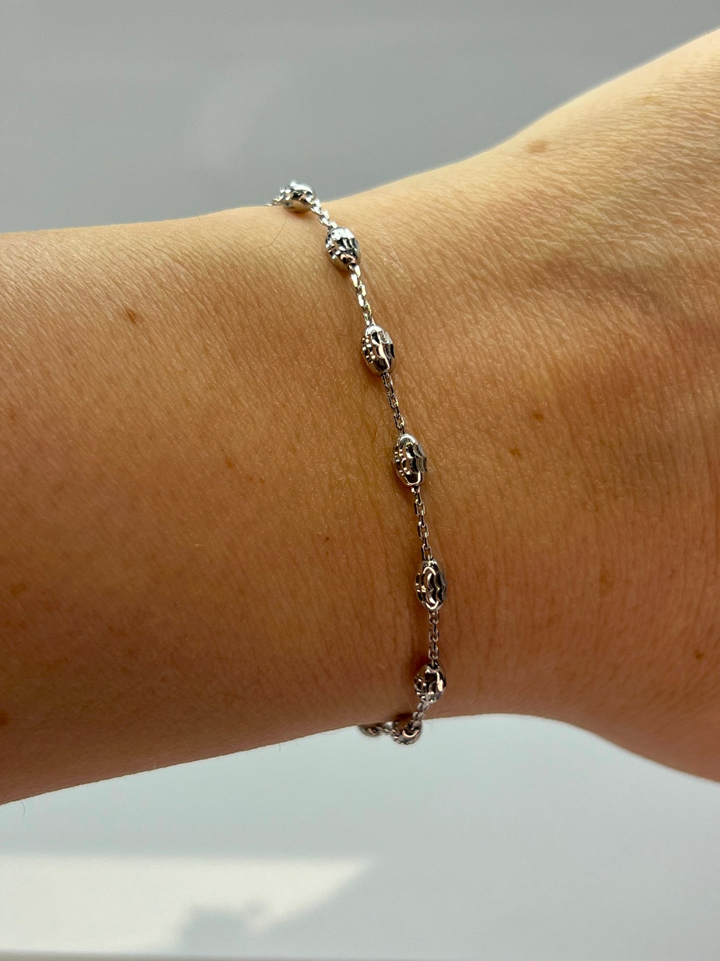 BRACCIALE IN ARGENTO OVAL NEBULA