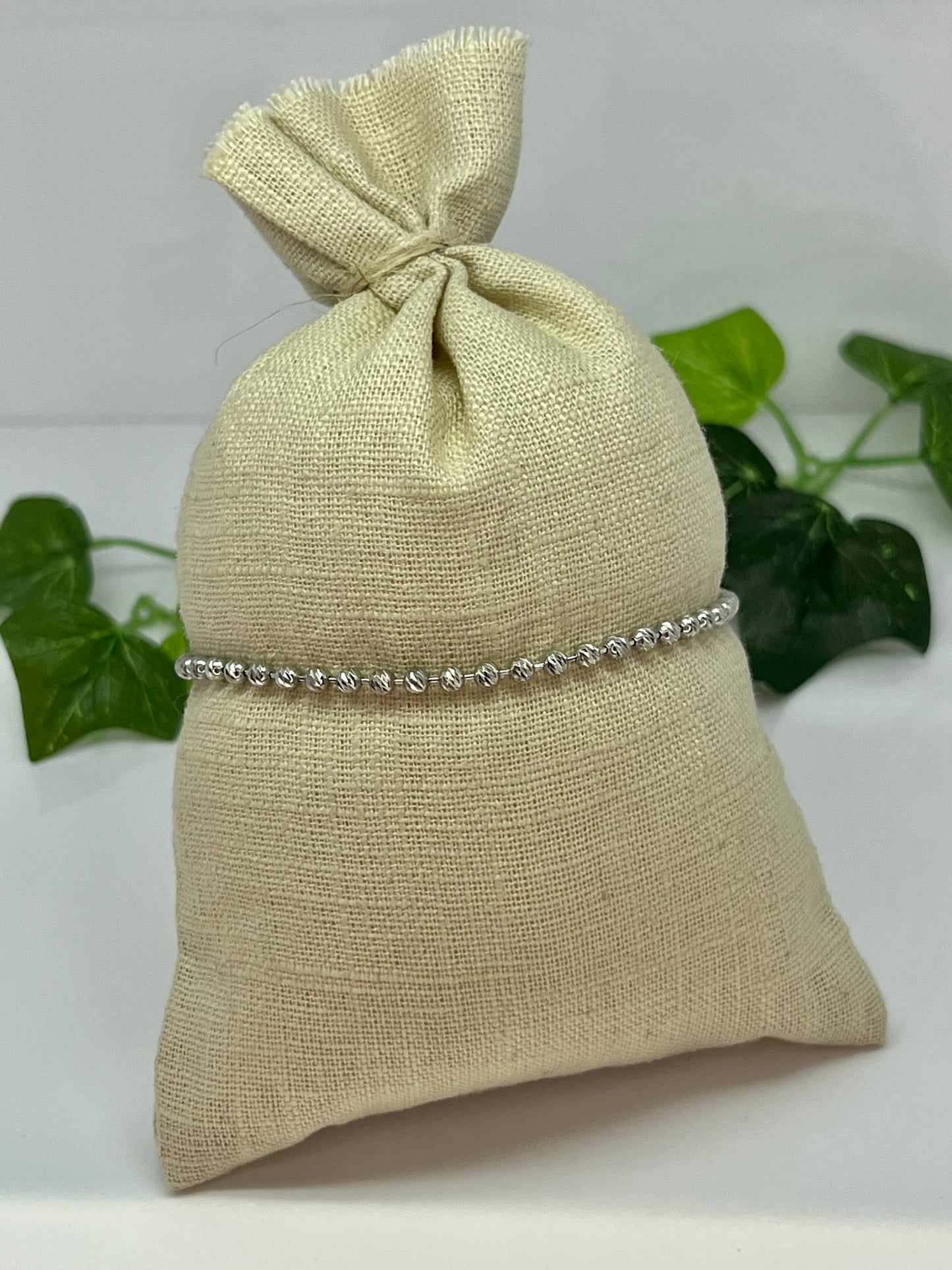BRACCIALE IN ARGENTO CO SLASH