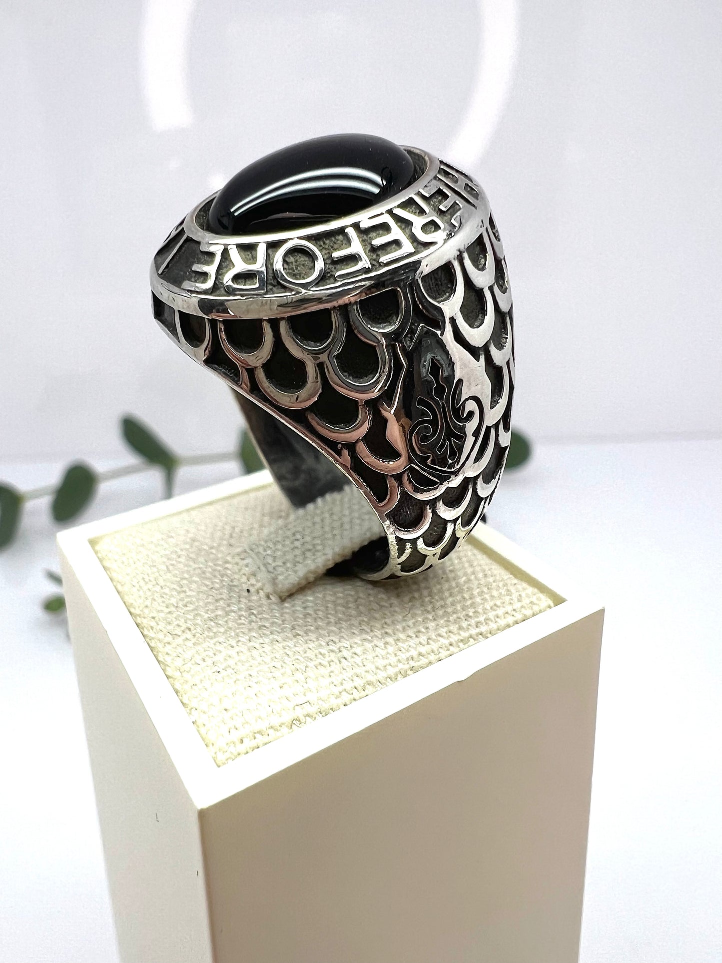 ANELLO UOMO "Cogito Ergo Sum" UM104AN 014