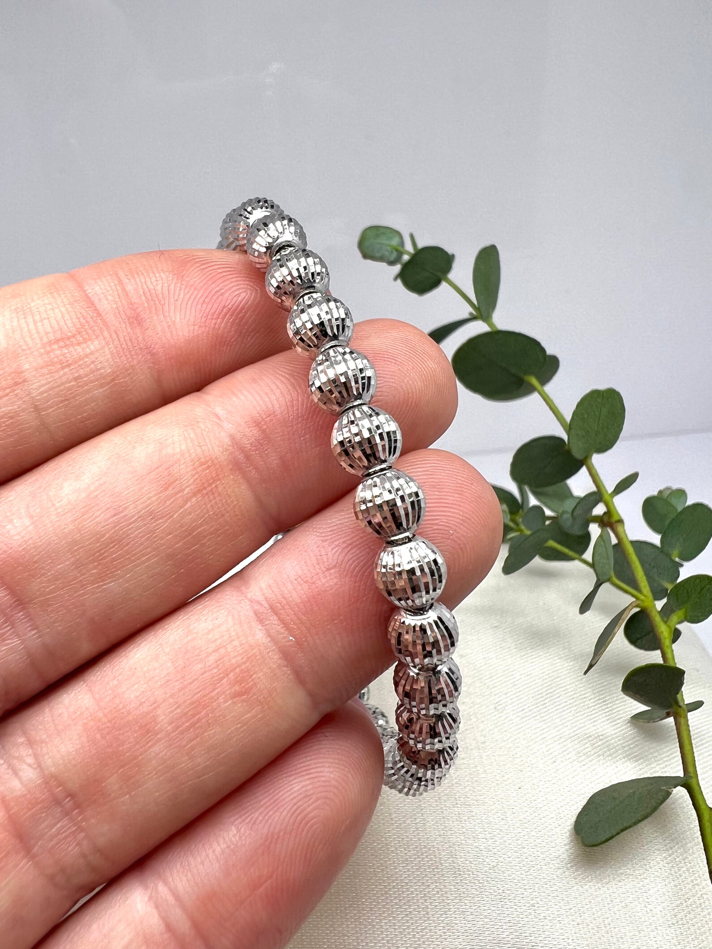 BRACCIALE IN ARGENTO CRYSTAL L