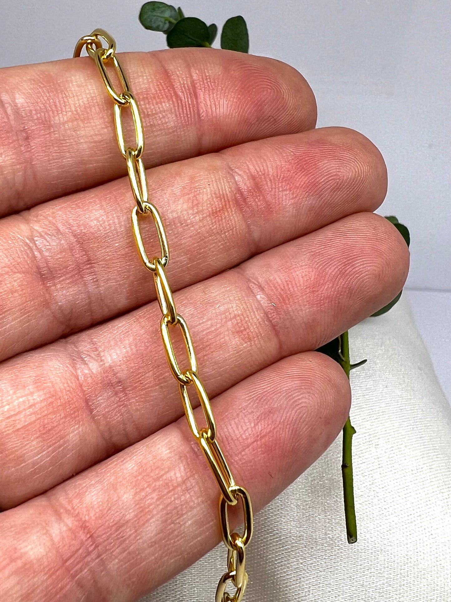 BRACCIALE IN ARGENTO 19 VL DE CATENA