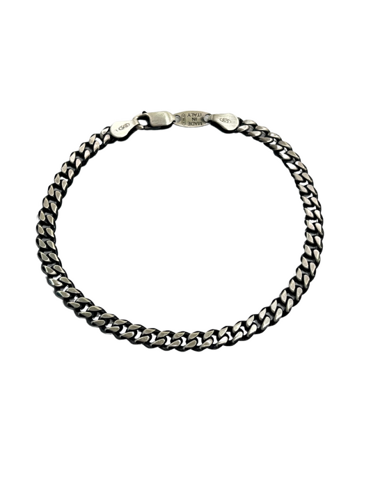 BRACCIALE IN ARGENTO GRUMETTA