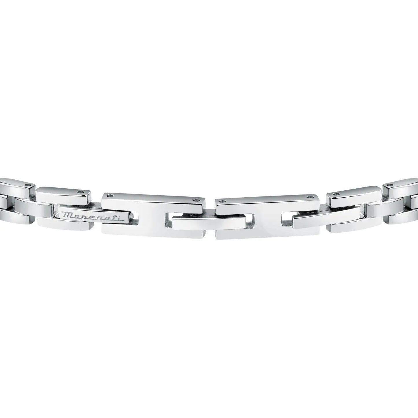 BRACCIALE UOMO MASERATI JEWELS ACCIAIO E DIAMANTI - JM423ATY19