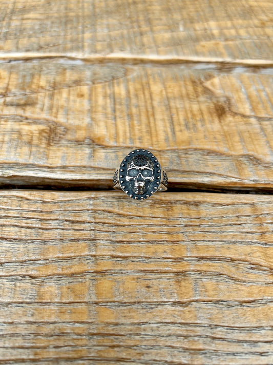 ANELLO IN ARGENTO SKULL