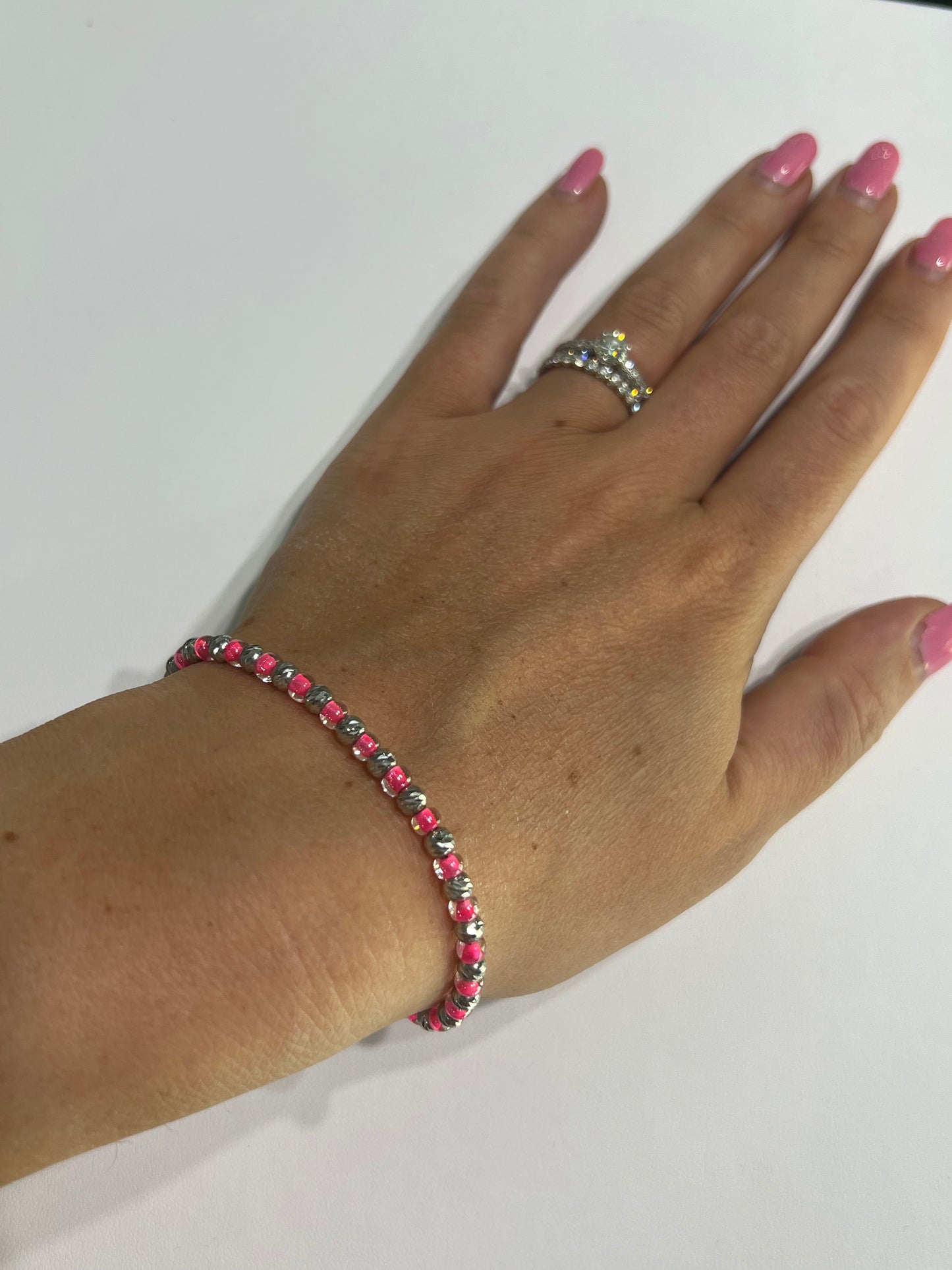 BRACCIALI IN VETRO E ARGENTO